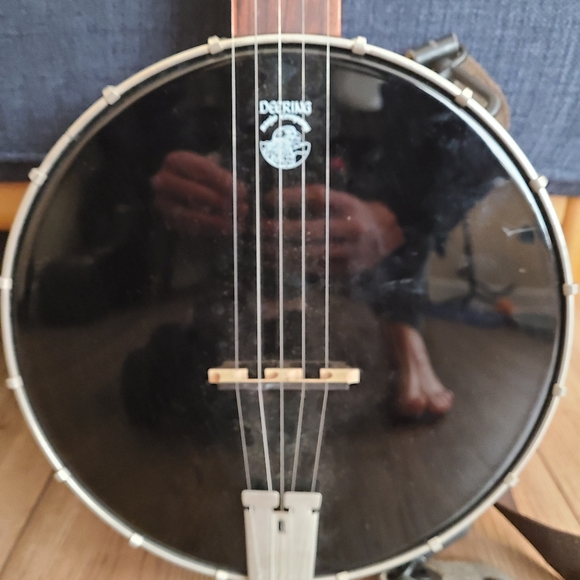 Custom Deering Long Neck Banjo - Picture 2 of 6